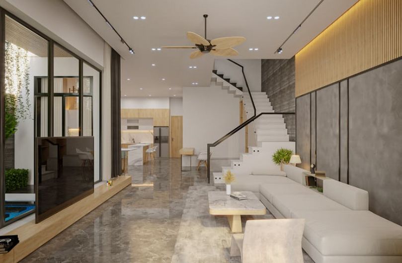Cho thuê nhà liền kề Eurowindow Sport Garden – Hướng Tây Bắc, khuôn viên thoáng, view nội khu